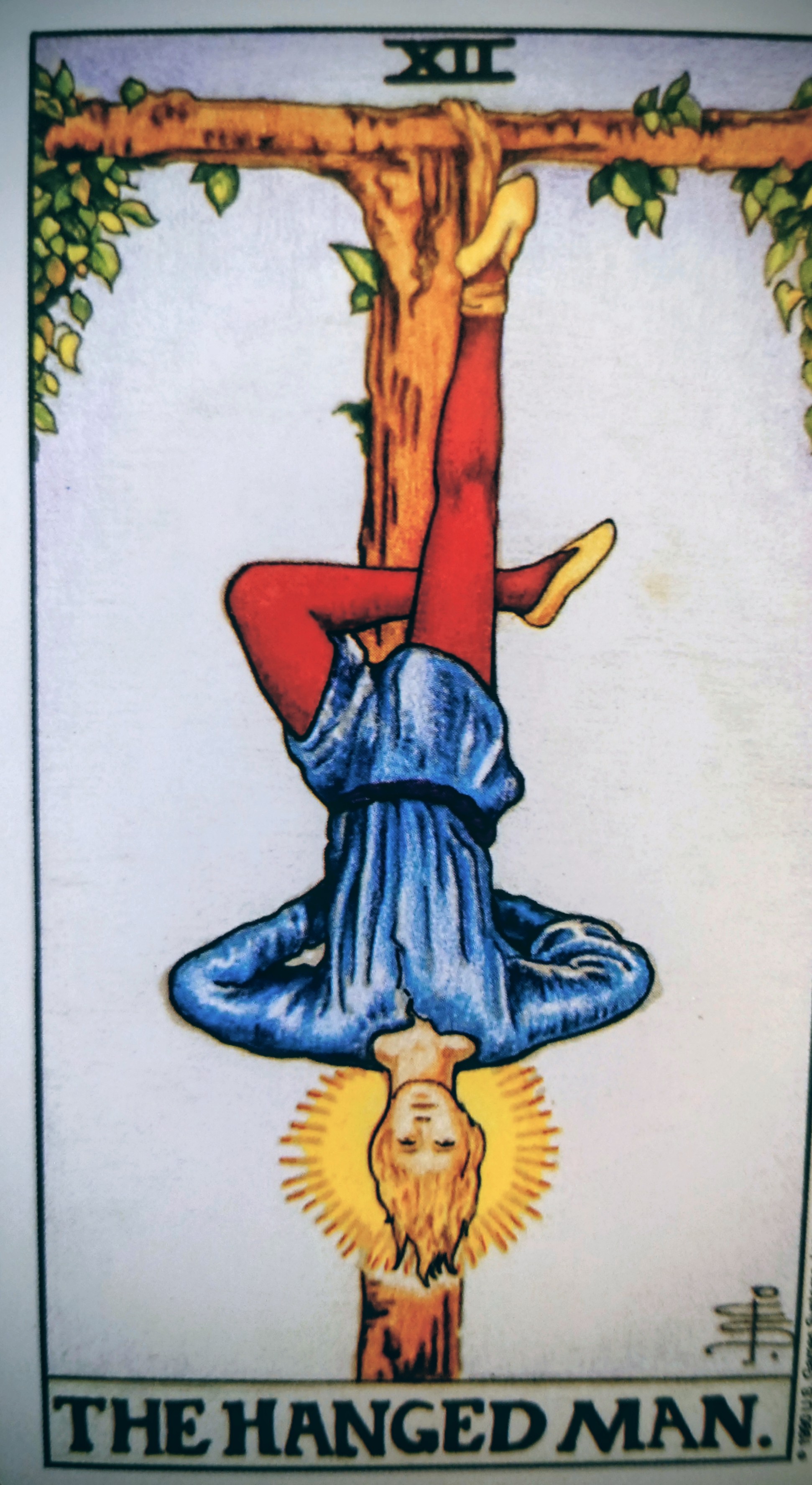 The Hanged Man Tarot Card - Giles Link Tarot